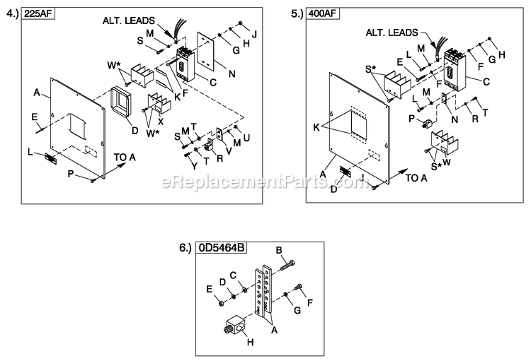 Generac QT05554ANANA (4865254 - 4992110)(2008) 55kw 5.4 120/240 1p Ng Al Bh10 -04-09 Generator - Liquid Cooled Cpl C3 H Control Diagram