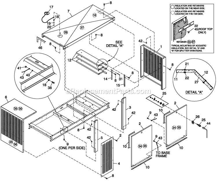 Generac QT05554ANANA (4865254 - 4992110)(2008) 55kw 5.4 120/240 1p Ng Al Bh10 -04-09 Generator - Liquid Cooled Enclouser C3 Diagram