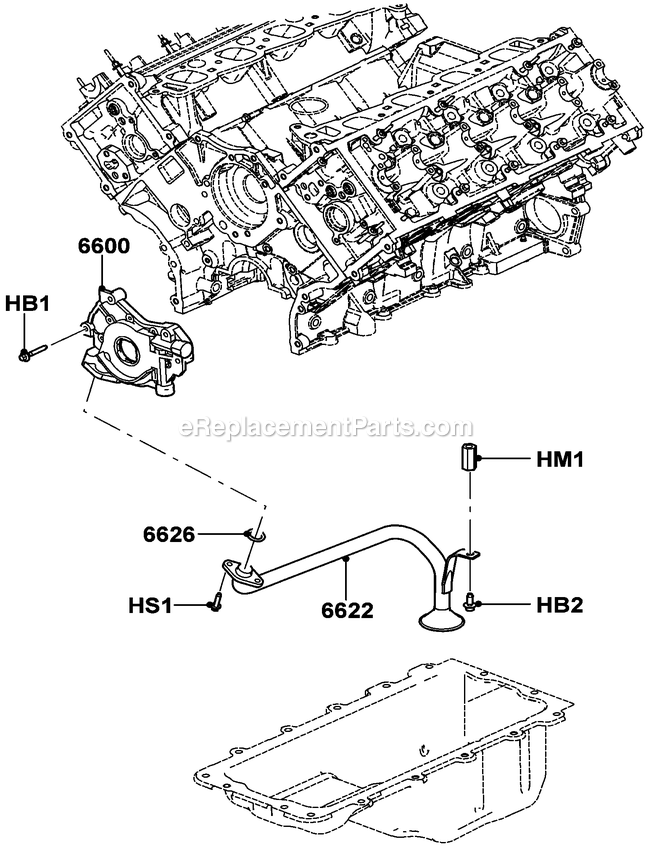 Generac QT05554ANSNA (5955899 - 6462168)(2011) 55kw 5.4 120/240 1p Ng Stlbh10 -07-21 Generator - Liquid Cooled 5.4l Gas Engine Oil Pump Diagram