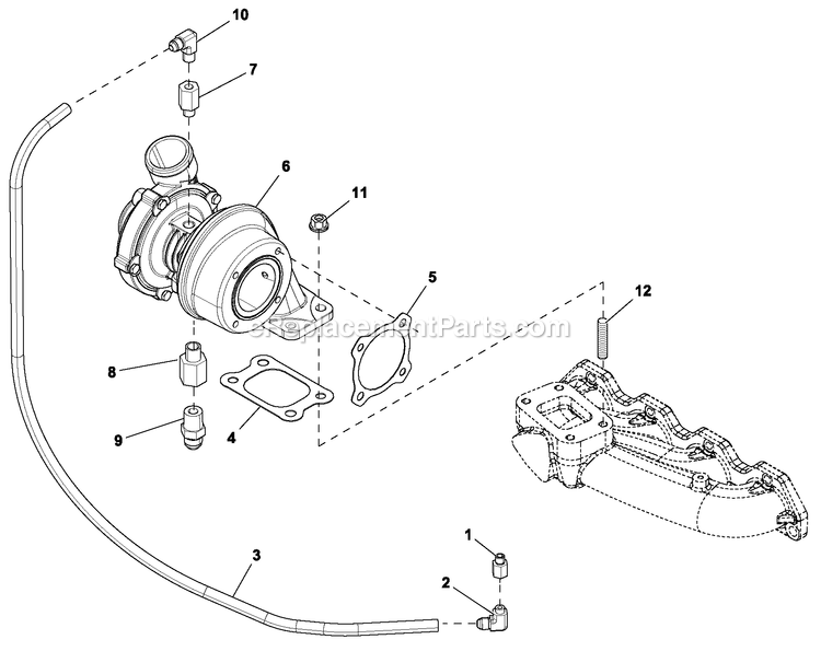 Generac QT06024ANAN (5675543 - 5901877)(2010) Obs 60kw 2.4 120/240 1p Ng Al -05-14 Generator - Liquid Cooled Turbo 2.4l G2 Diagram