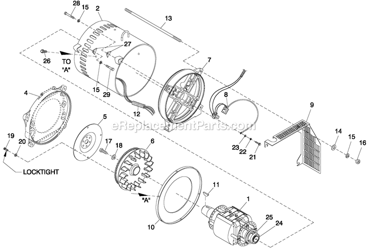 Generac QT06030ANAN (4365365 - 5011002)(2008) 60kw 3.0 120/240 1p Ng Alum -05-09 Generator - Liquid Cooled Cpl Alternator Direct Excitation Diagram