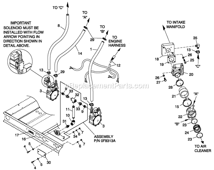 Generac QT06030ANAN (4916379 - 4923489)(2007) 60kw 3.0 120/240 1p Ng Alum -12-03 Generator - Liquid Cooled Fuel Nat. Gas C4 Diagram