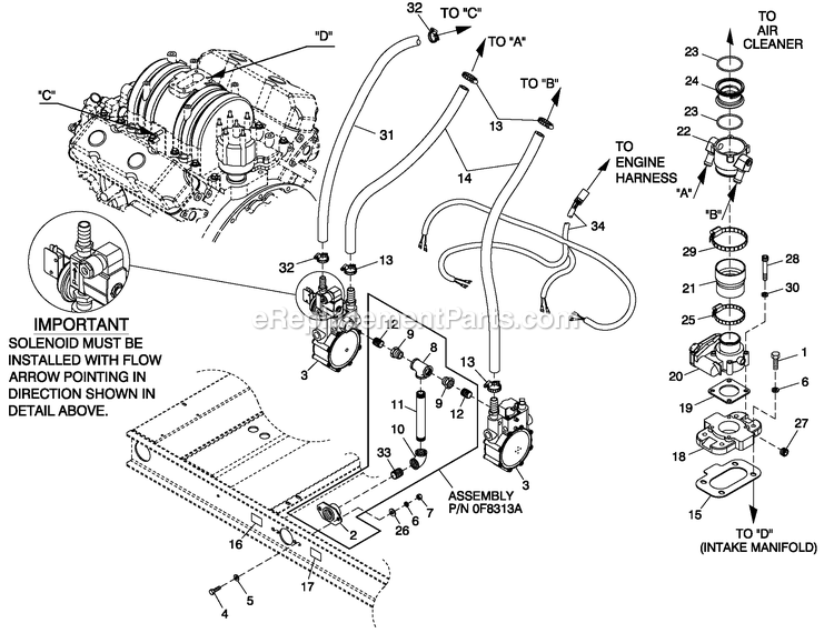 Generac QT07039ANAN (4236012)(2005) 70kw 3.9 120/240 1p Ng Alum -08-19 Generator - Liquid Cooled Ev Fuel System 3.9l C4 Diagram