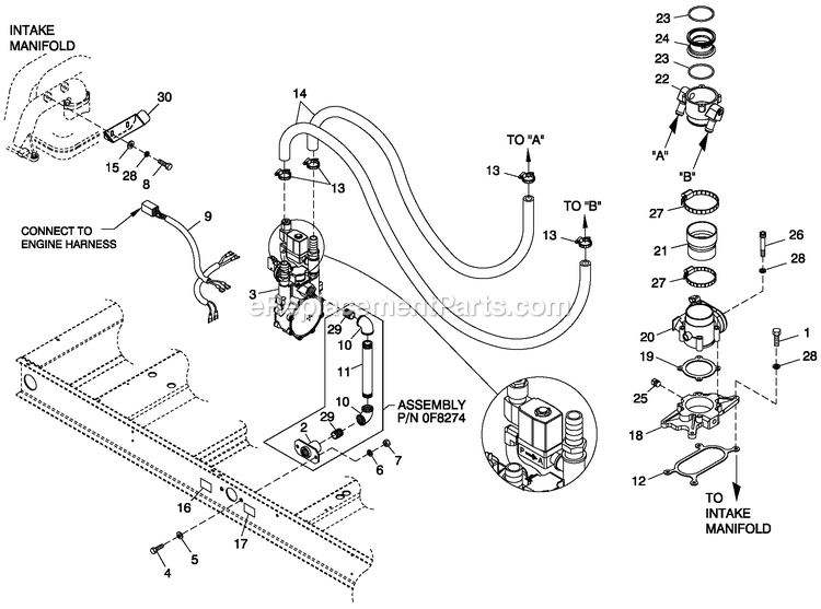 Generac QT07068ANANA (4521985)(2006) Obs 6.8 120/240 1p Ng Al Bh10 -09-20 Generator - Liquid Cooled Fuel Nat. Gas And Lp Vapor 6.8l 4 Pole Diagram