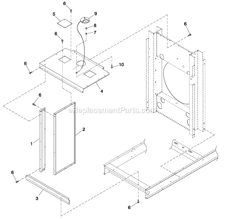 Generac QT07068ANANA (4689545 - 4689546)(2007) Obs 6.8 120/240 1p Ng Al Bh10 -01-12 Generator - Liquid Cooled Cooling System 5.4l/6.8l O/S C3 Diagram