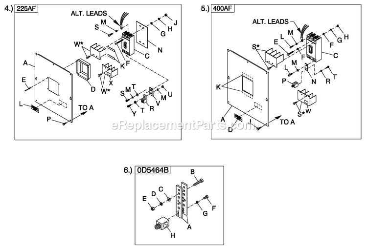 Generac QT07068ANANA (4689545 - 4689546)(2007) Obs 6.8 120/240 1p Ng Al Bh10 -01-12 Generator - Liquid Cooled Cpl C3 H Control Diagram