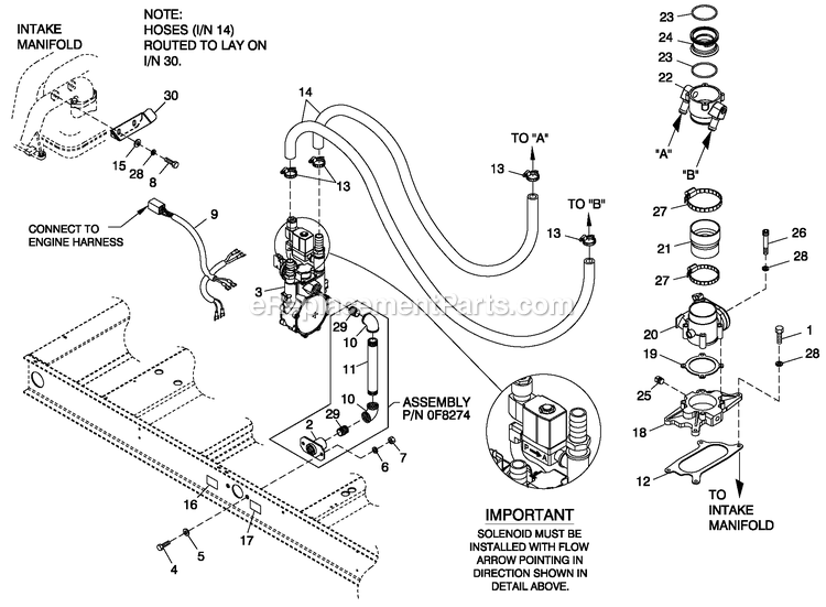 Generac QT07068JVSN (5195854)(2008) Obs 70kw 6.8 120/240 3p Vp Stl -11-04 Generator Fuel Nat. Gas And Lp Vapor 6.8l 4 Pole Diagram