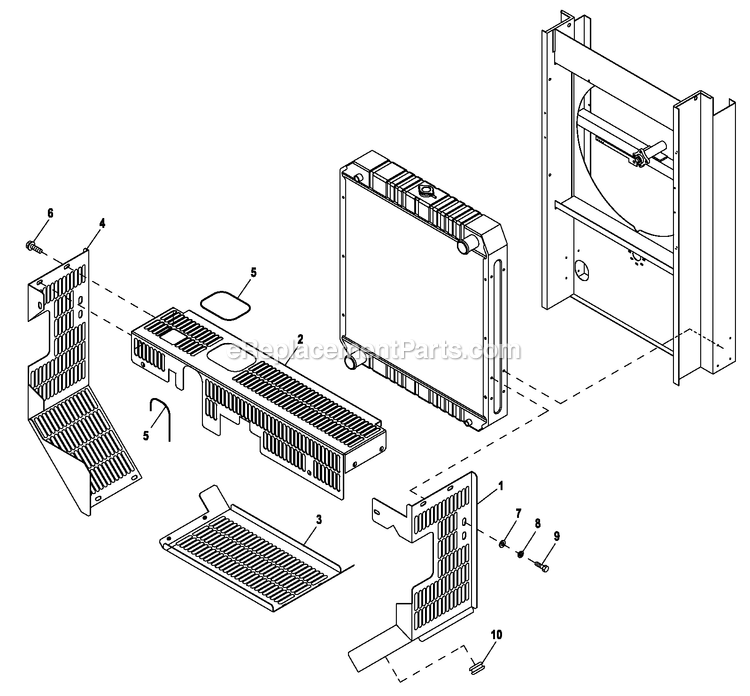 Generac QT08054AVSNA (5822684)(2010) Obs 5.4 120/240 1p Vp Stlbh10 -03-11 Generator - Liquid Cooled Lvl 1 Guard 5.4/6.8l C5 Diagram