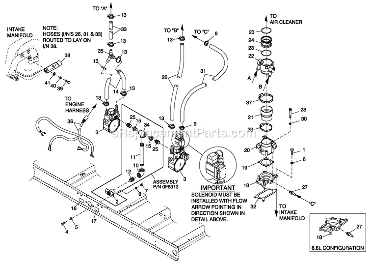 Generac QT10054GNSN (4821901)(2007) 100kw 5.4 120/208 3p Ng Stl -05-14 Generator Ev Fuel Ng 5.4/6.8l 100kw C5 Diagram