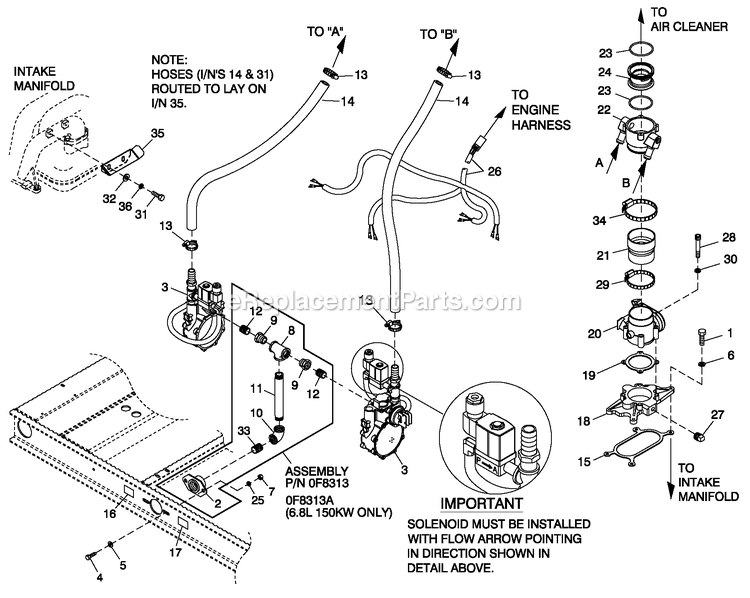 Generac QT10068ANAN (5447669 - 5524082)(2009) Obs 100kw 6.8 120/240 1p Ng Al -06-26 Generator - Liquid Cooled Fuel Lp Vapor C5 Cpl 6.8l Diagram