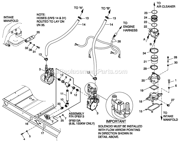 Generac QT10068KNSN (4129407)(2005) Obs 100kw 6.8 277/480 3p Ng St -04-07 Generator Fuel Lp Vapor C5 Cpl 6.8l Diagram