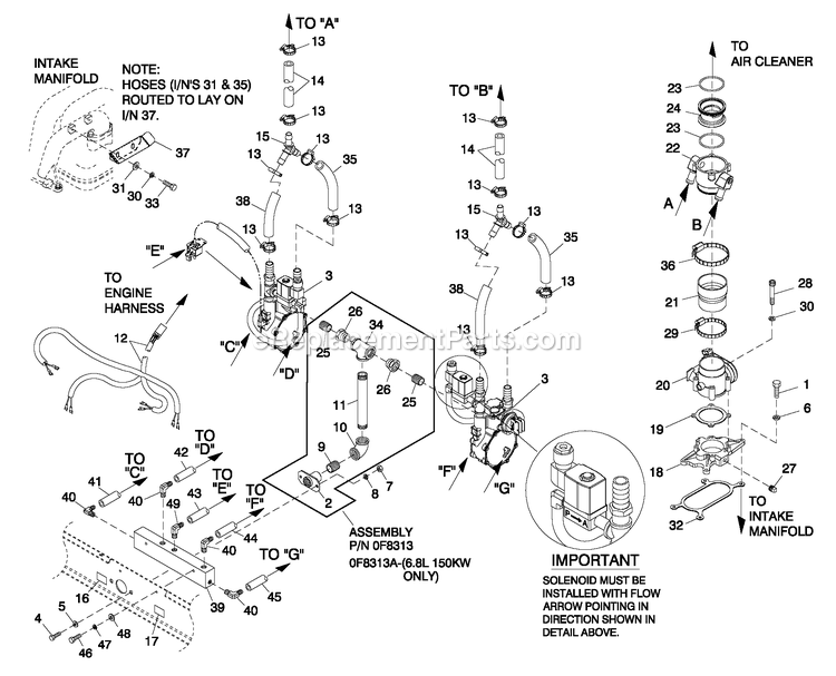 Generac QT13068ANSY (5466536)(2009) Obs 130kw 6.8 120/240 1p Ng St -05-27 Generator - Liquid Cooled Fuel Natural Gas G3 6.8l 130/150kw Emissions Diagram