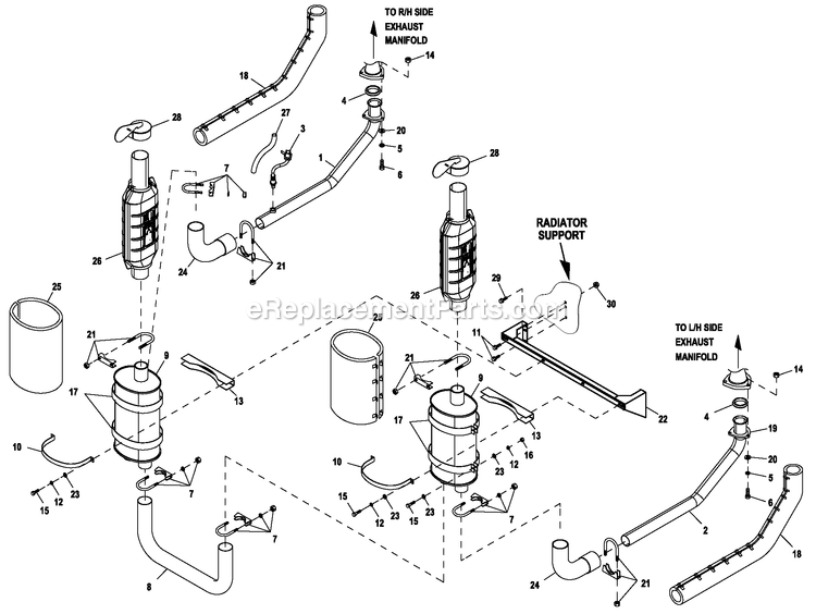 Generac QT15068GNSC (6242999)(2011) Obs 150kw 6.8 120/208 3p Ng -01-20 Generator Ev Mfl 6.8 Cpl C5 Emsn Diagram