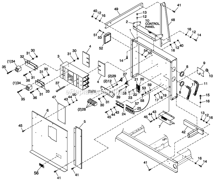 Generac QT15068KNNYA (5749071)(2010) Obs W6.8 277/480 3p Ng O/S Epa -01-05 Generator Ev Cpl C5 H Ctrl Lmd Cb Diagram