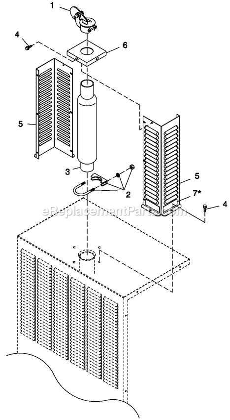 Generac ST08046ANSN (5160811)(2008) Obs 80kw 4.6 120/240 1p Ng Stl -10-08 Generator - Liquid Cooled Kit Glass Pack Diagram