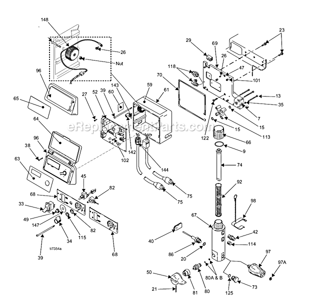 Graco 1595 (253059) Max II Hi-Boy Sprayer Page B Diagram