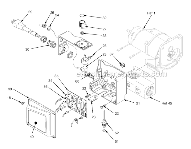 Graco 233782 (Series A) 1900 Zip-Spray Airless Paint Sprayer Page B Diagram