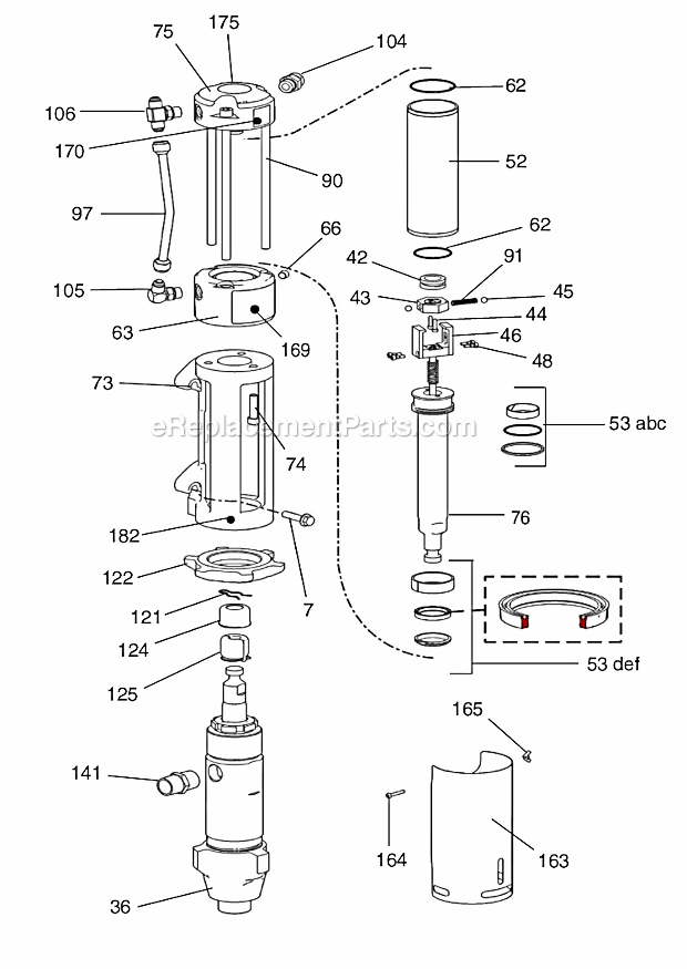 Graco 249318 GH 833 Sprayer Page D Diagram