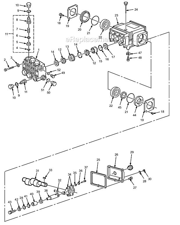 Graco 3515 (800-558) Fuller Pressure Washer Page C Diagram