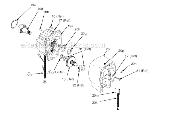 Graco 5900HD (233716) Gmax Hi-Boy Airless Paint Sprayer Page B Diagram