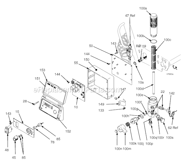 Graco 5900HD (233716) Gmax Hi-Boy Airless Paint Sprayer Page C Diagram