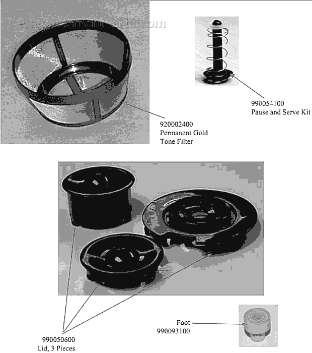 Hamilton Beach HDC700B (A-C) Coffeemaker Page B Diagram