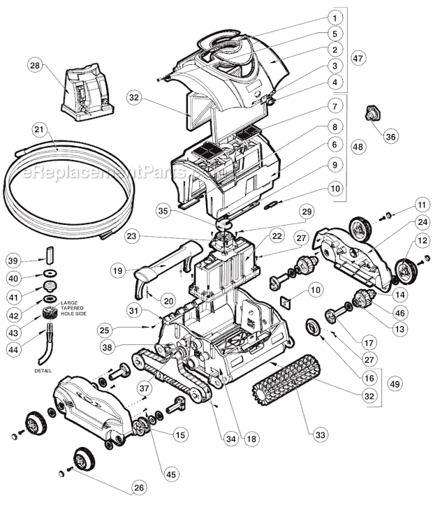 Shark Navigator Vacuum Parts Diagram | Reviewmotors.co