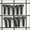 Metabo HPT (Hitachi) Hex. Socket Hd. Bolt M5x16 (10 part number: 949821