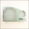 Metabo HPT (Hitachi) Belt Guard Cover part number: 724084