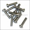 Metabo HPT (Hitachi) Machine Screw M6x25 (10 Pcs.) part number: 949260