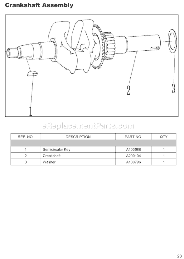 Homelite UT13144 4-Cycle High-Wheel Field Trimmer Page K Diagram