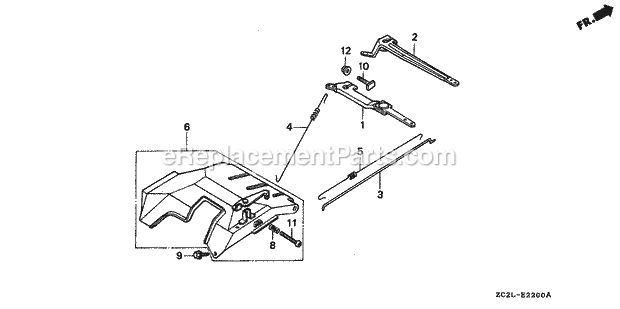 Honda EB5000XK1 (Type AG/B)(VIN# GC05-3163574-3599999) Generator Page J Diagram