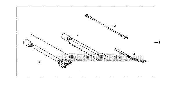 Honda EU1000I (AC) Generator, Jpn, Vin# Ezga-1120001 Filter Kit Diagram