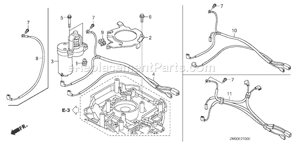 Honda GCV160LA0 (Type E1A2)(VIN# GJARA-1000001) Small Engine Page N Diagram