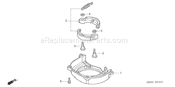 Honda GX31 (Type TAP/A)(VIN# GCAG-2100001-9999999) Small Engine Page D Diagram