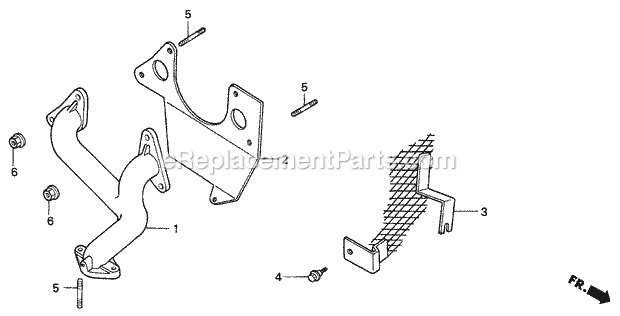 Honda H4514H (Type HSA/B)(VIN# GA01-1100001-9999999) Lawn Tractor Page J Diagram