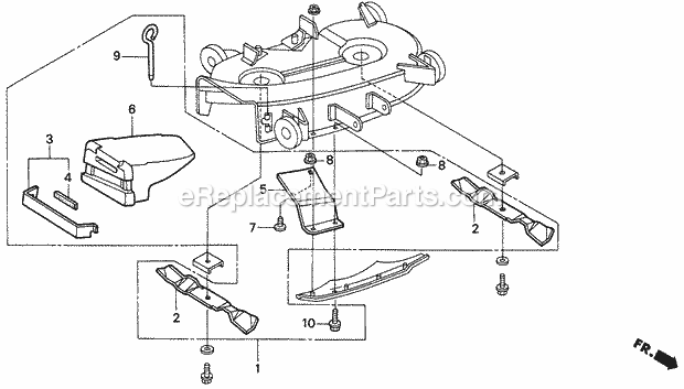 Honda H4514H (Type HSA/C)(VIN# GA01-1100001-9999999) Lawn Tractor Page AW Diagram