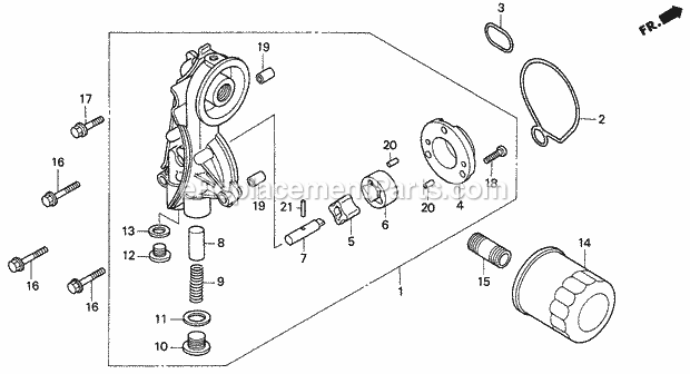 Honda H4518H (Type HSA/C)(VIN# GAAD-1000001-9999999) Lawn Tractor Page E Diagram