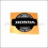 Honda Mark- Recoil Cover part number: 87169-Z8E-000