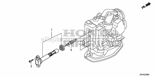 Honda Marine BF115DK1 (Type LA)(1100001-9999999) Page S Diagram