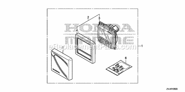 Honda Marine BF225D (Type URA) Page AY Diagram