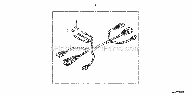 Honda Marine BF50DK2 (Type LRTA)(1100001-9999999) Sub Harness Diagram