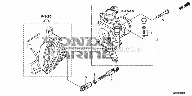 Honda Marine BF50DK2 (Type XRTA)(1100001-9999999) Page I Diagram