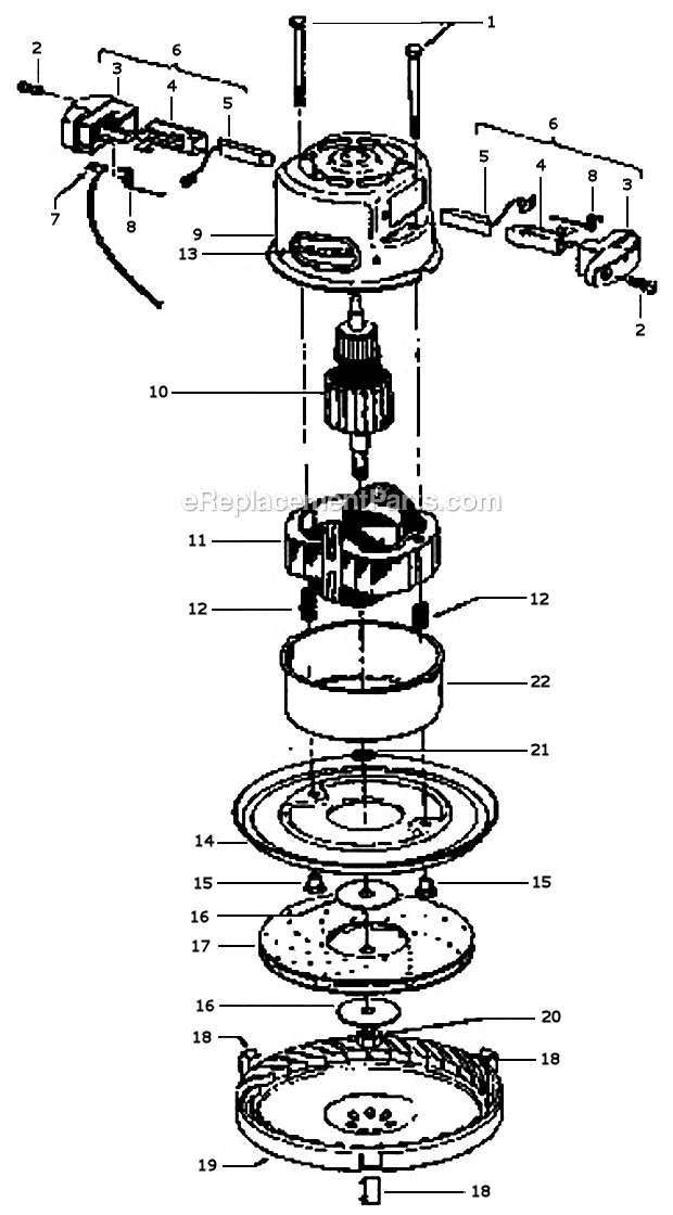 Hoover S3131-030 Celebrity Canister Page B Diagram