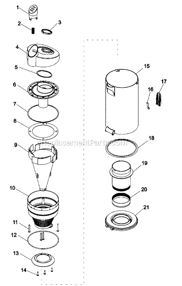 Hoover U5180-910 Fusion Power Max Mach 3 Vacuum Page C Diagram