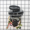 Hoover Motor and Wiring Assembly part number: 002045001