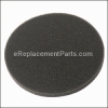 Hoover Foam Filter - Dirt Cup part number: H-440001813