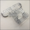 Hoover Main Body / Nozzle Assembly-Clear / Satin Silver part number: H-302280007