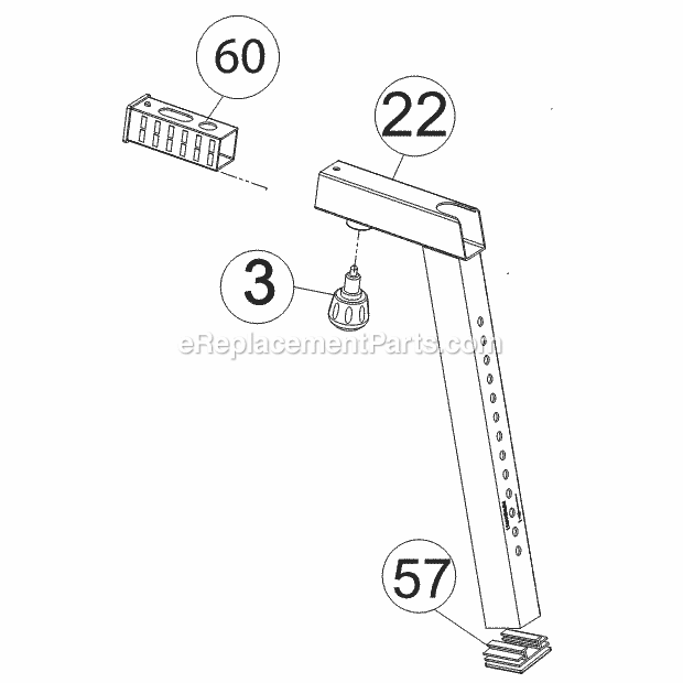 Horizon Fitness M4 (FC009)(2012) Bike - Indoor Cycle Page K Diagram