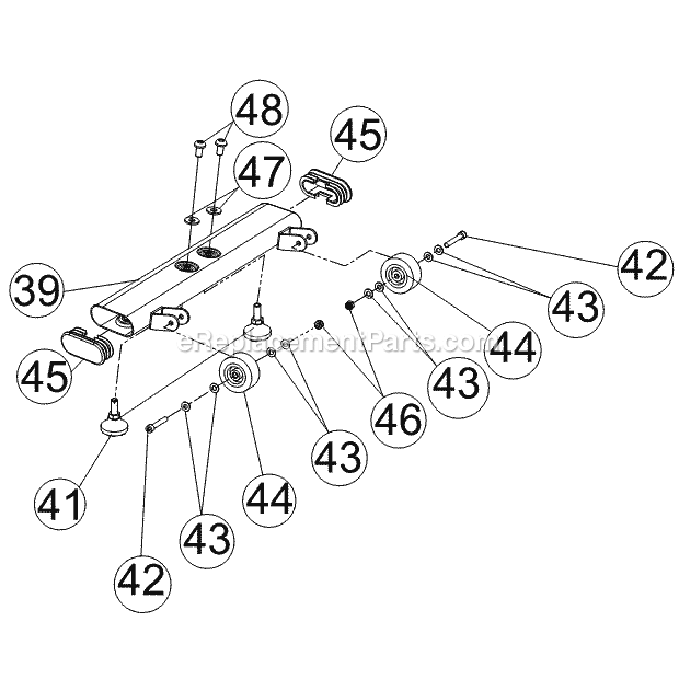 Horizon Fitness M4 (FC009)(2012) Bike - Indoor Cycle Page H Diagram